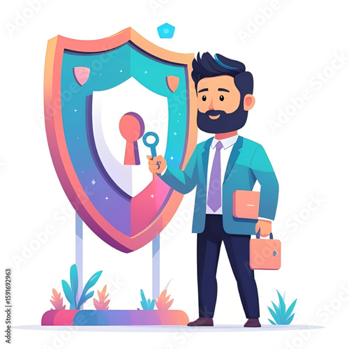 Cyber Security Concept