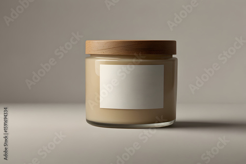 Beauty product cream jar