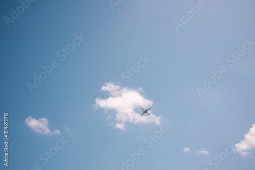 雲と飛行機