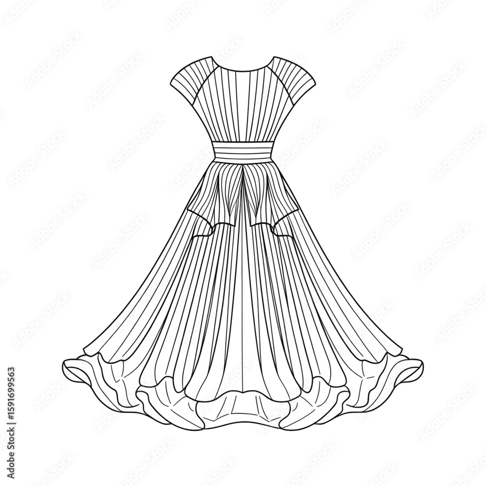 Obraz premium That's is a dress