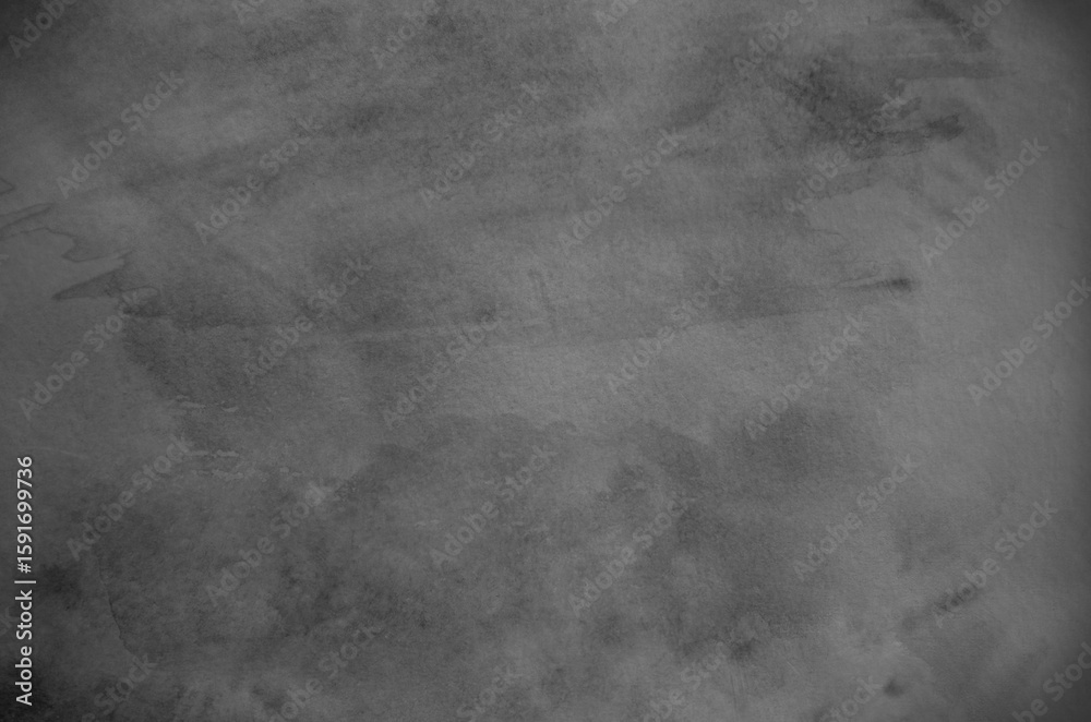Naklejka premium Watercolor grey grunge background design