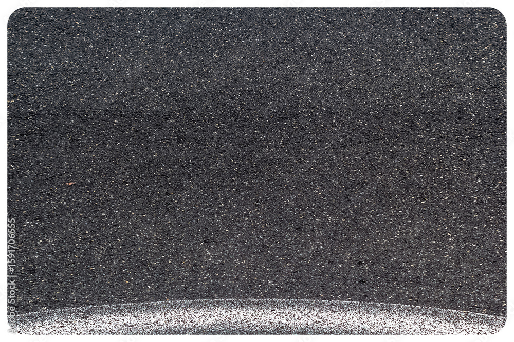 Fototapeta premium Asphalte avec ligne blanche 