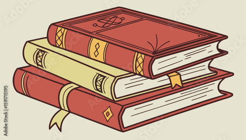 stack of books