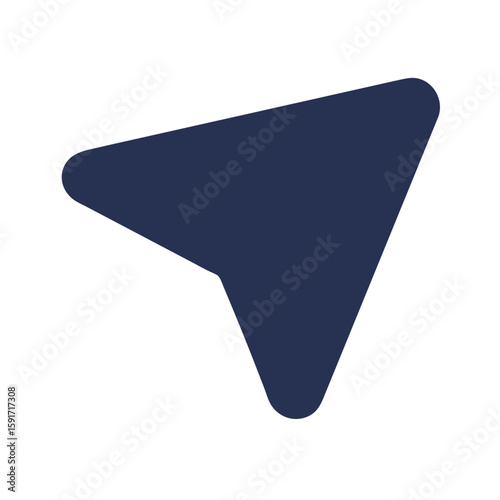 blue arrow icon
