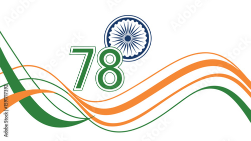 Indian anniversary celebration graphic design