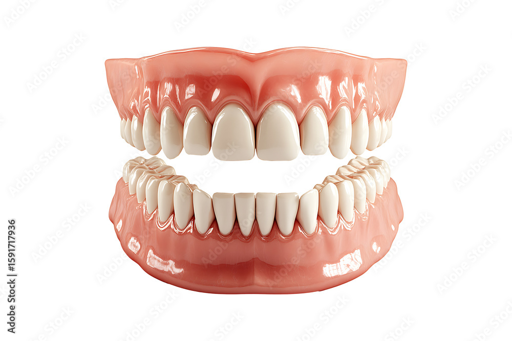 Obraz premium Teeth model high quality realistic image
