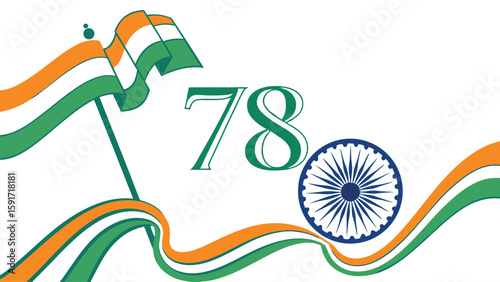Indian flag design anniversary