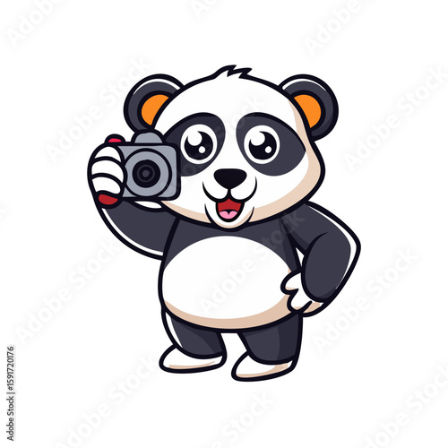 Panda photographer logo designs 