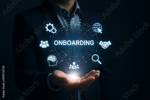 Onboarding process guide for new employees and hr management strategy and best practices tutorial online