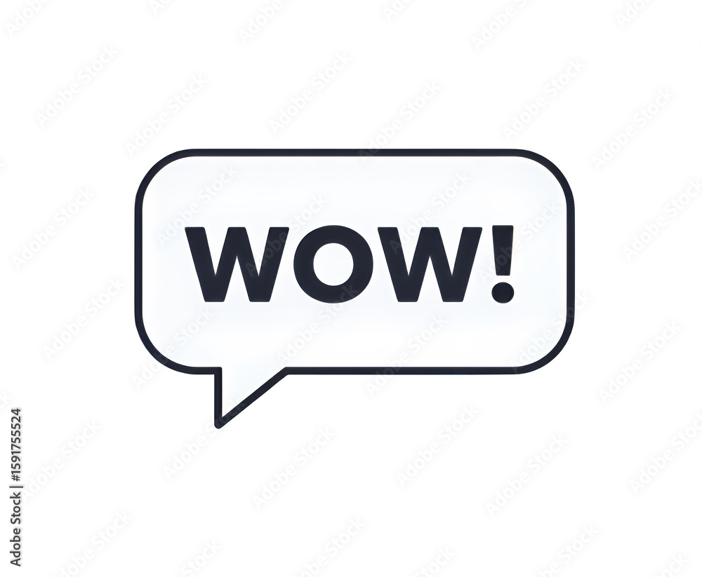 White Speech Bubble with White Speech Bubble with
