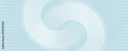 Modern abstract background. Glossy white gradient circle lines. Minimal geometric pattern. Simple graphic elements. Futuristic concept. Suitable for cover, poster, banner, brochure, eps10. modern