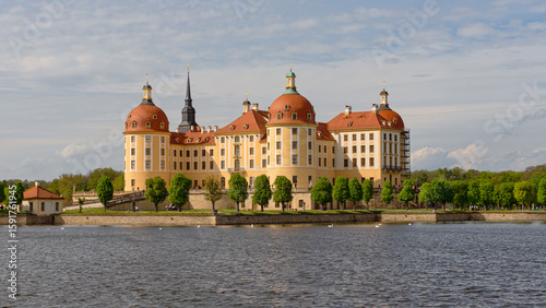 Photos Barockschloß Moritzburg in Sachsen, Jagdschloß des sächsischen Kurfürsten