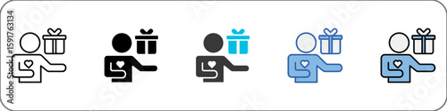 Altruism Icon Pack Multistyle Illustration