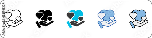 Kindness Icon Pack Multistyle Illustration