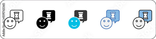 Patience Icon Pack Multistyle Illustration