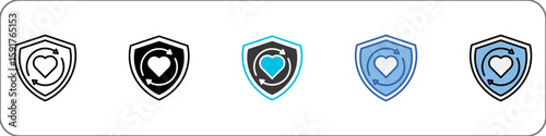 Loyalty Icon Pack Multistyle Illustration