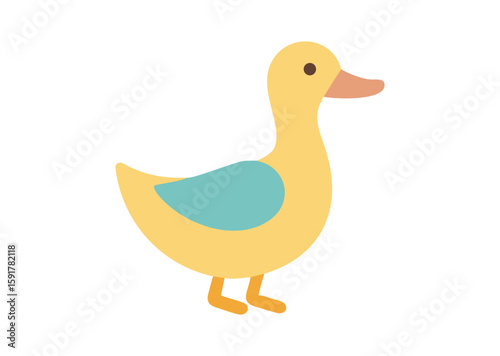 Duck Vector, Duck Icon Illustration