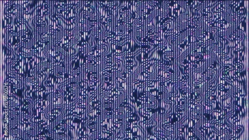 Abstract CRT screen with distortion and glitch noise for retro digital aesthetics. 