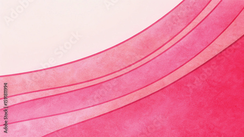 Abstract background with red and pink lines, like a dynamic athletic track or stadium lanes ready for a sprint competition