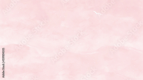 Soft focus pink background with a vintage rose texture design
