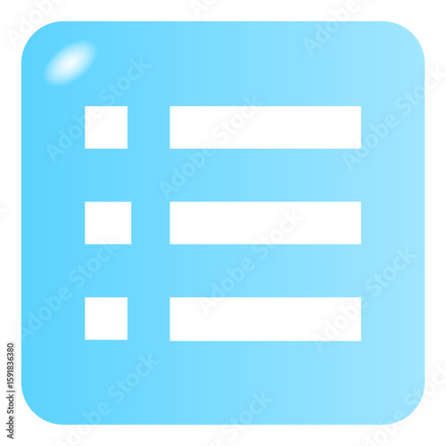A Blue Vector Content Button.