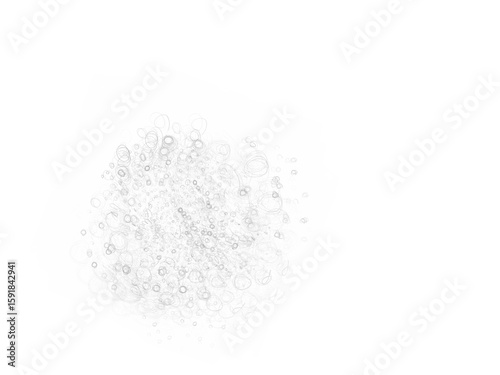 white pills on black background
