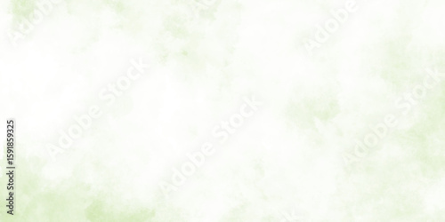 Green wate light blue sky with white background and blurred rcolor background with marbled grunge texture and color splash designWhite and green watercolor grunge texture background. , 
