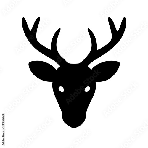 deer head vector