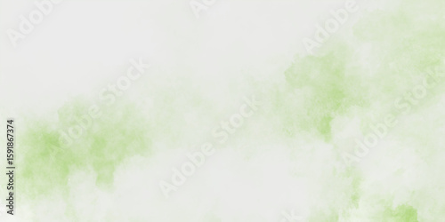 Green watercolor background with marbled grunge texture and color splash design, Brus. Light green abstract watercolor paper texture background vectorh stroked painting green Watercolor paper texture.