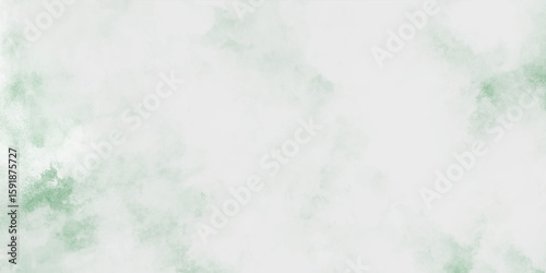 Green watercolor background with marbled grunge texture and color splash  Summer minimalistic background. Paper design,  Light green abstract watercolor paper texture background 