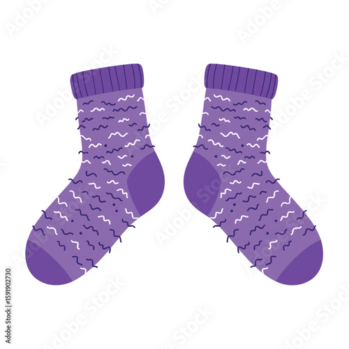 Comfortable warm fuzzy socks for cold weather cozy footwear for home lounging and winter activities
