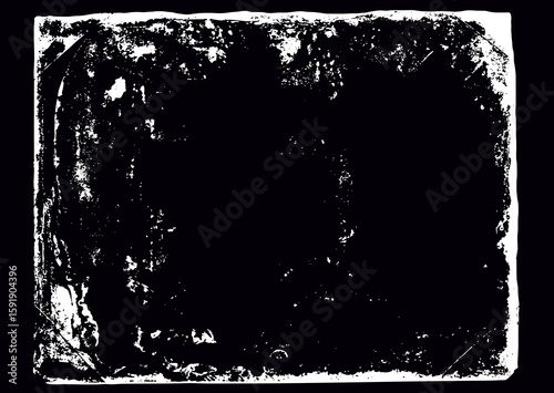 Grunge black and white overlay texture background. Abstract distress texture dust grain with scratches and grain background.