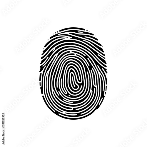 Abstract fingerprint for identity