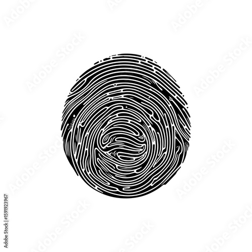 Abstract fingerprint for identity