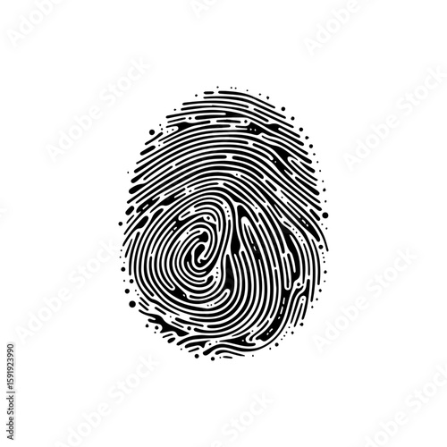 Abstract fingerprint for identity