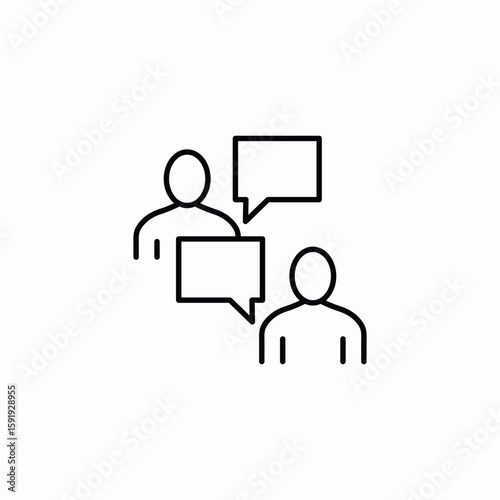 message contact icon sign vector