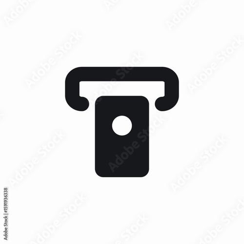 atm cash icon sign vector