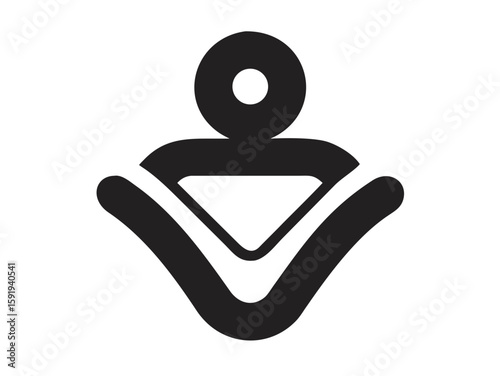 man logo vector desigen 