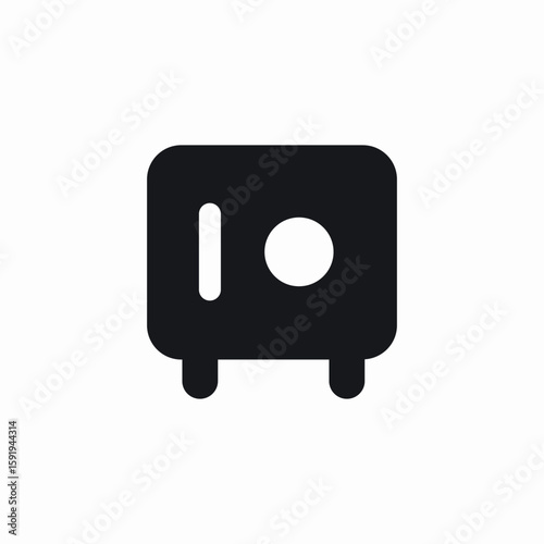 safety box icon sign vector