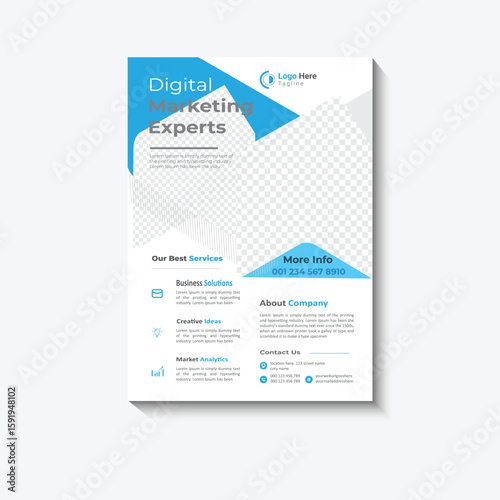 Modern Corporate Business Flyer Design