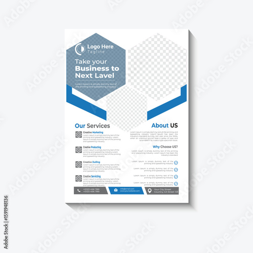 Modern Corporate Business Flyer Design
