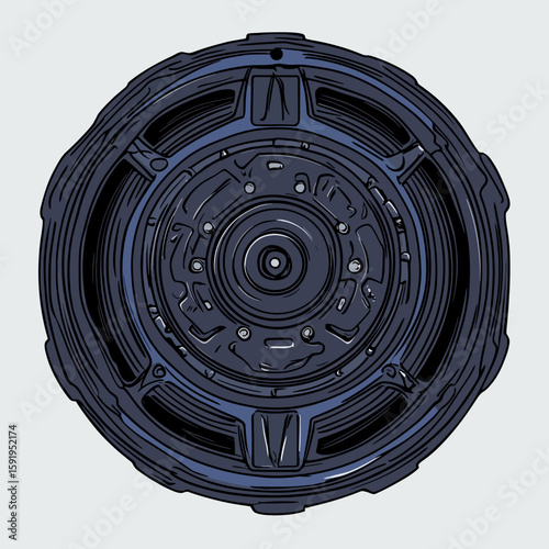 Black alternator 