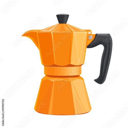 coffee maker isolated on white background 