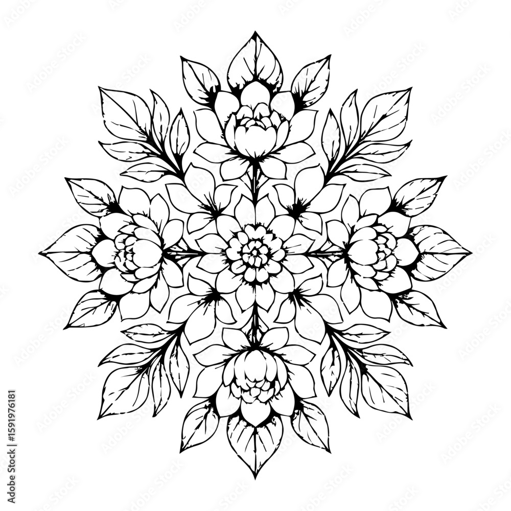 Fototapeta premium flower vector