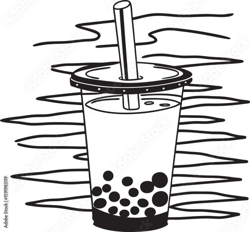 illustration of a glass of water