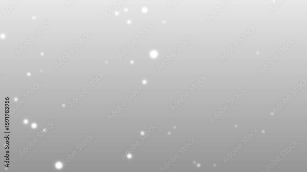 Quiet and cold winter place with snow falling