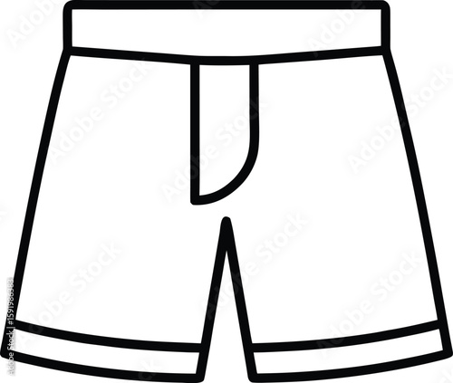 man shorts pant icon vector silhouette illustration 