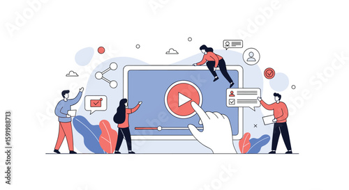 Interactive digital content creation and engagement strategies for online audiences