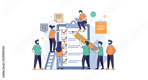 Teamwork collaboration and planning for project success and goal achievement