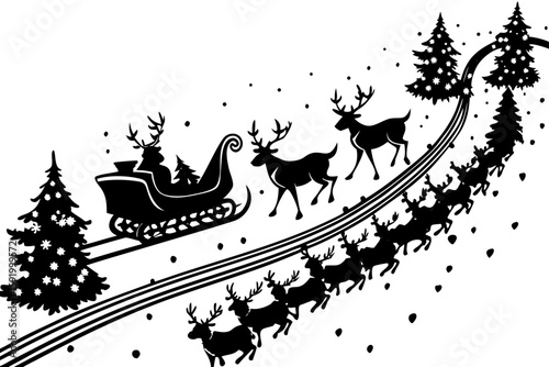 santa claus sleigh